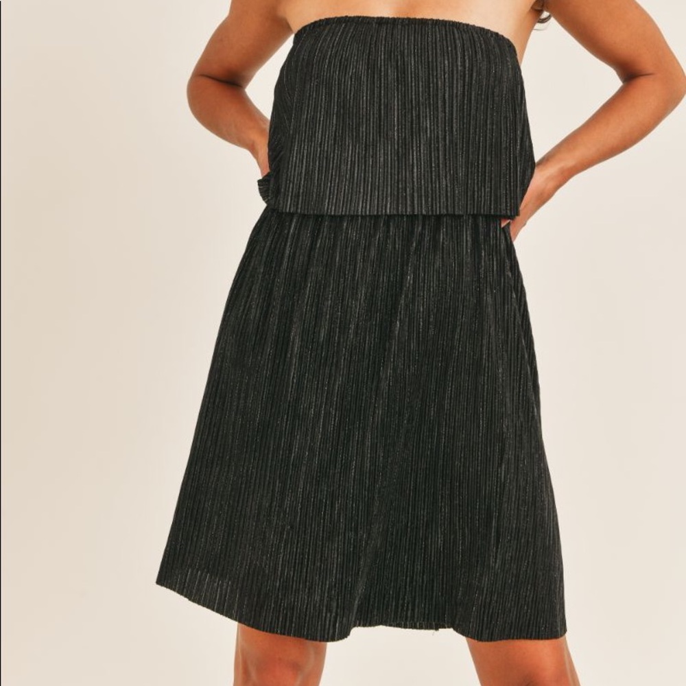 We Major Velvet Tube Dress